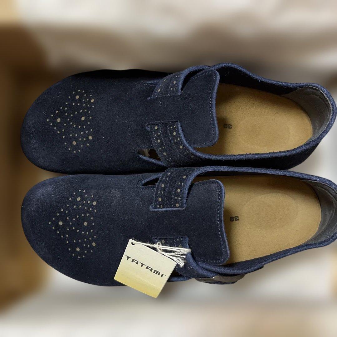 ⭐︎希少⭐︎TATAMI YUKON 未使用 ネイビー Birkenstock 39