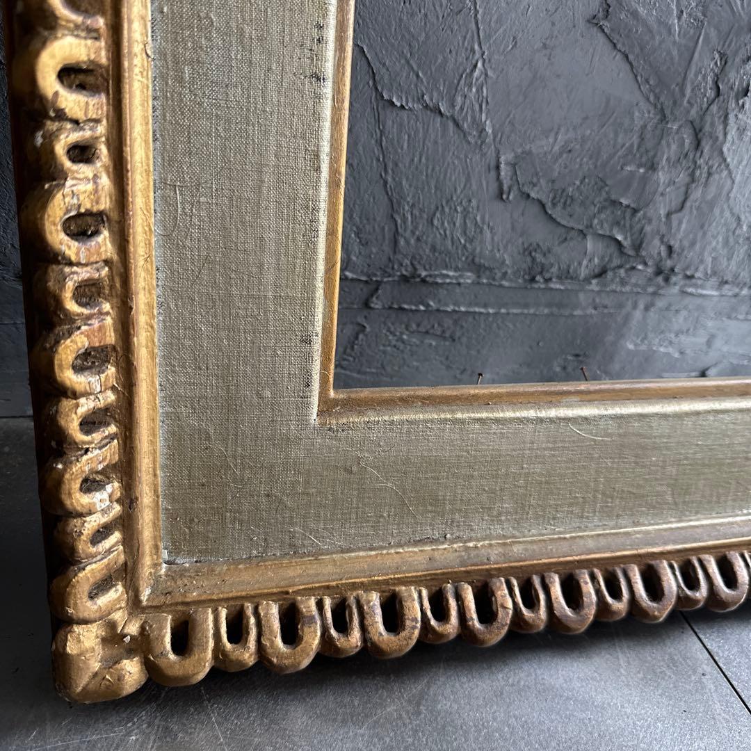 瞬間大幅お値下げ❣️希少品❣️アンティーク　木製額縁　ディスプレイに！