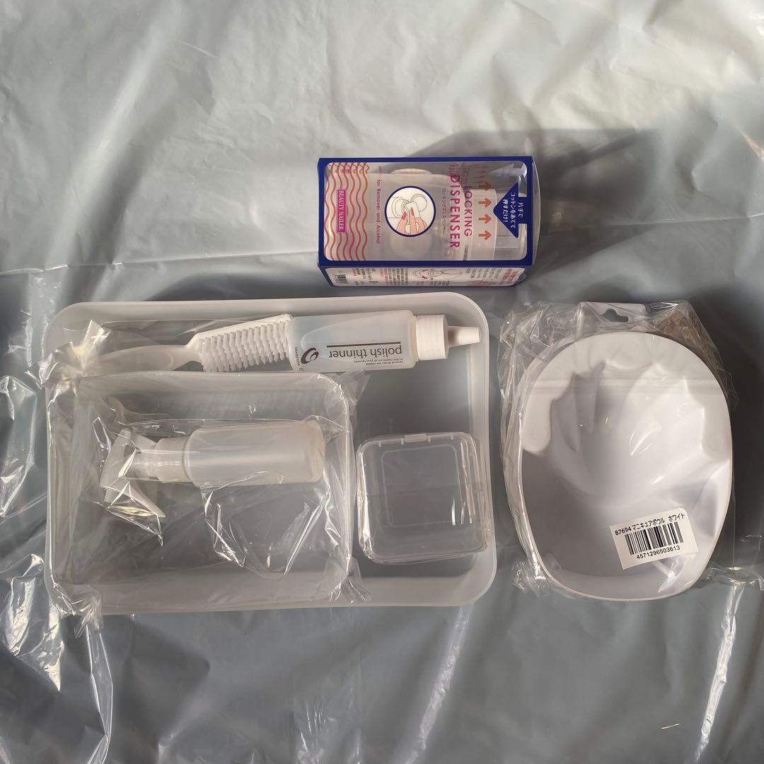 新品ネイルセット ＋ テキスト2冊 合計37点セット