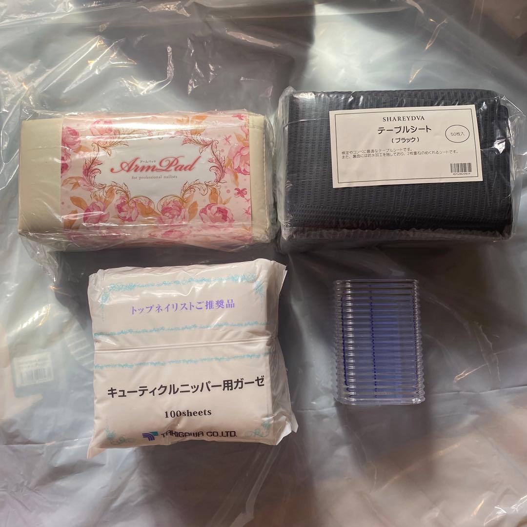 新品ネイルセット ＋ テキスト2冊 合計37点セット