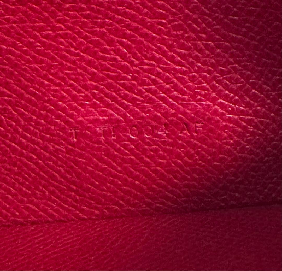 HERMES エルメス ベアン スフレ ルビー シルバー金具 エプソン 箱付き