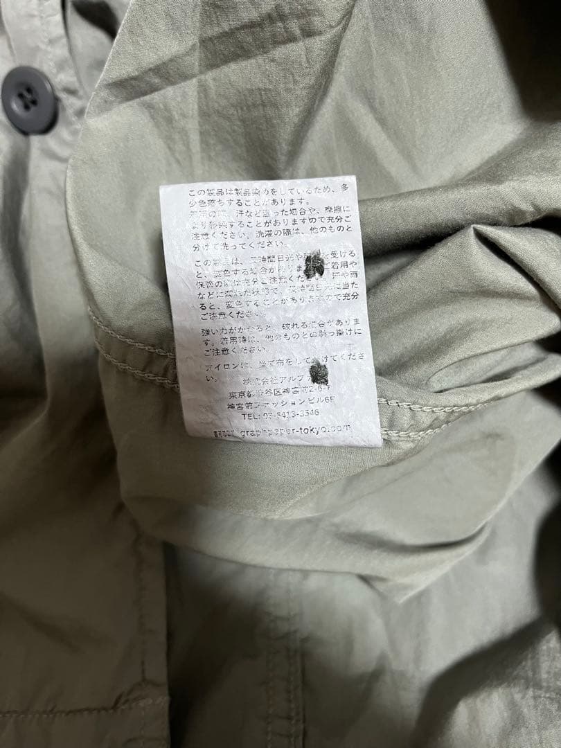 Graphpaper 21SS モッズコート