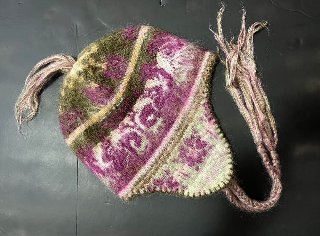 Vivienne Westwood ニット帽 パープル系 廃盤