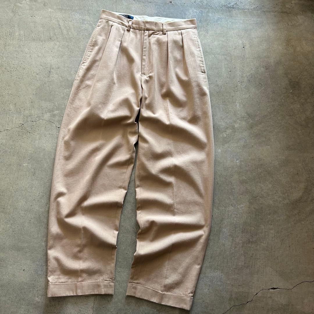 90s Polo Ralph Lauren コットンスラックス