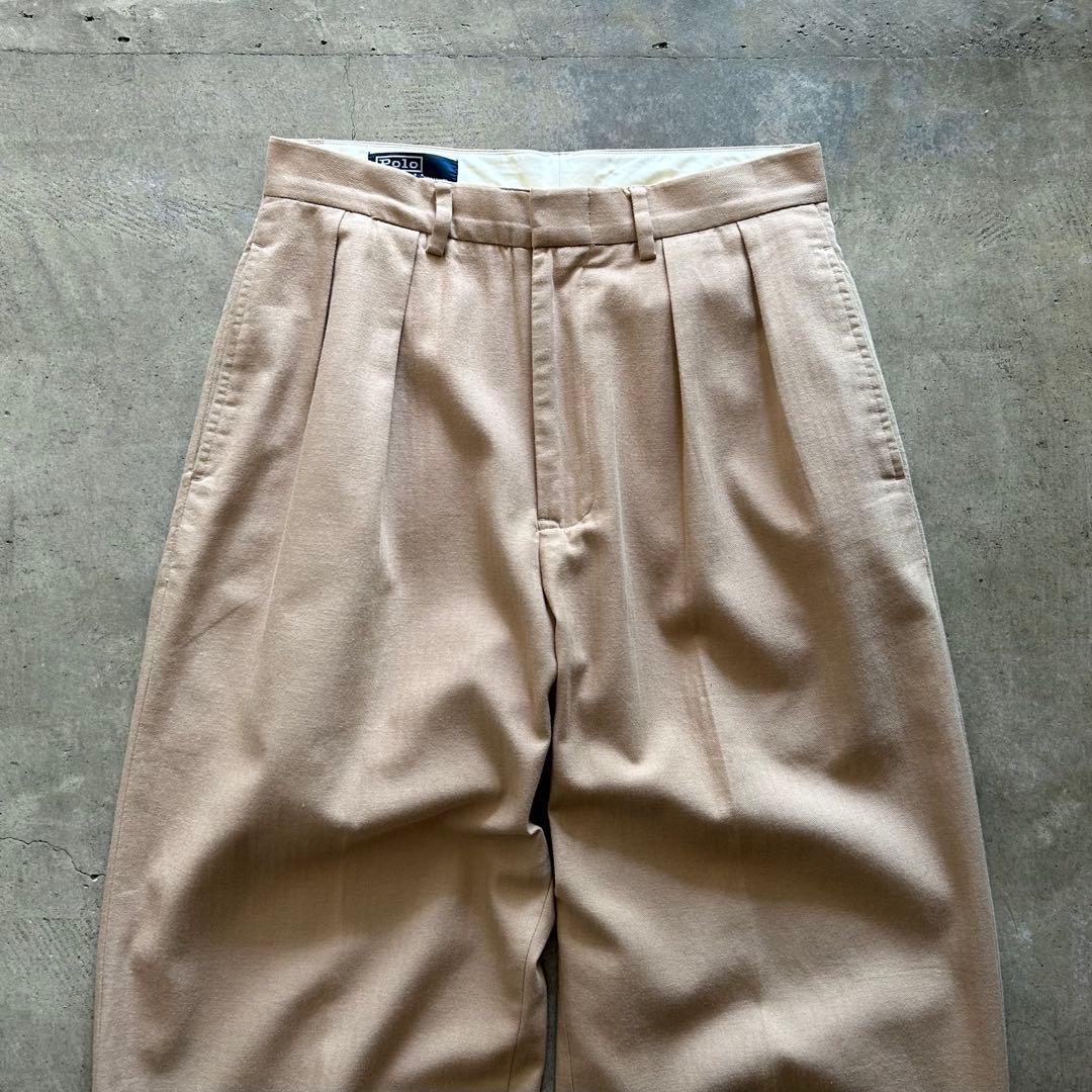 90s Polo Ralph Lauren コットンスラックス