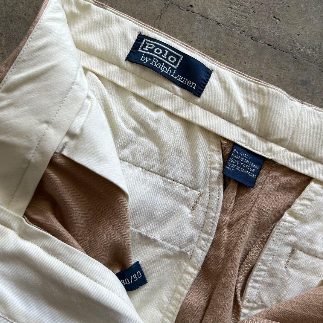 90s Polo Ralph Lauren コットンスラックス