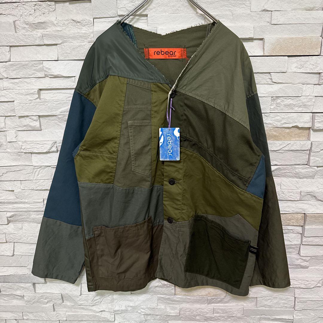 未使用 Johnbull リベアバイジョンブル パッチワークジャケット 日本製