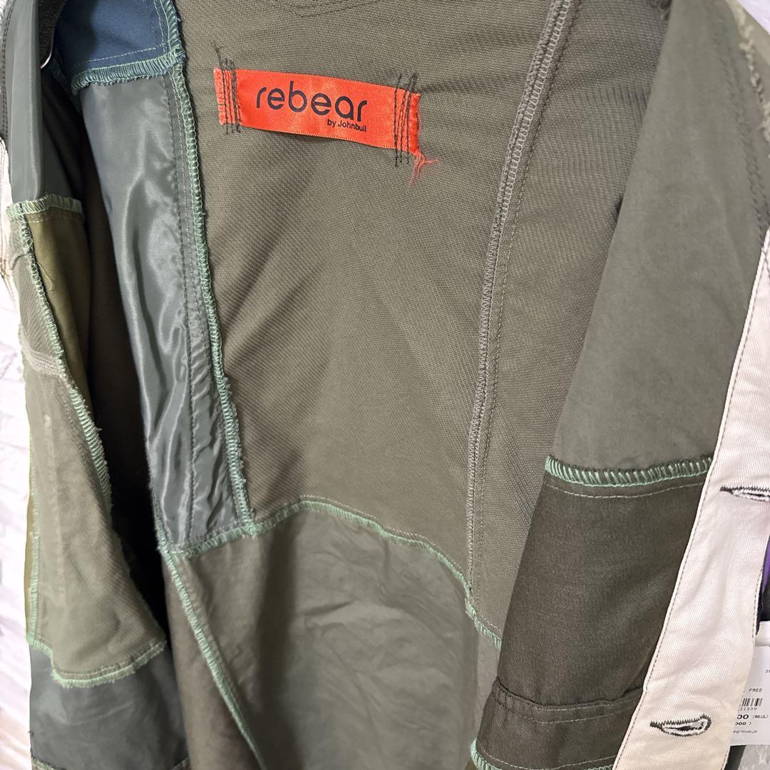 未使用 Johnbull リベアバイジョンブル パッチワークジャケット 日本製