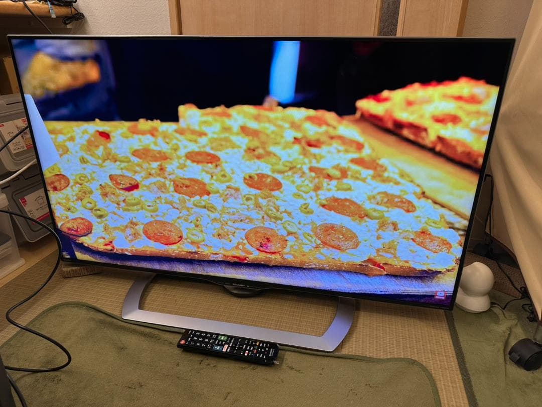 SHARP シャープ　スマートテレビ　4K対応45型　LC-45US40 極美！