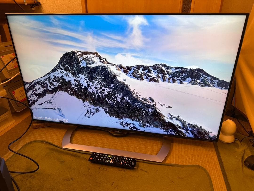 SHARP シャープ　スマートテレビ　4K対応45型　LC-45US40 極美！