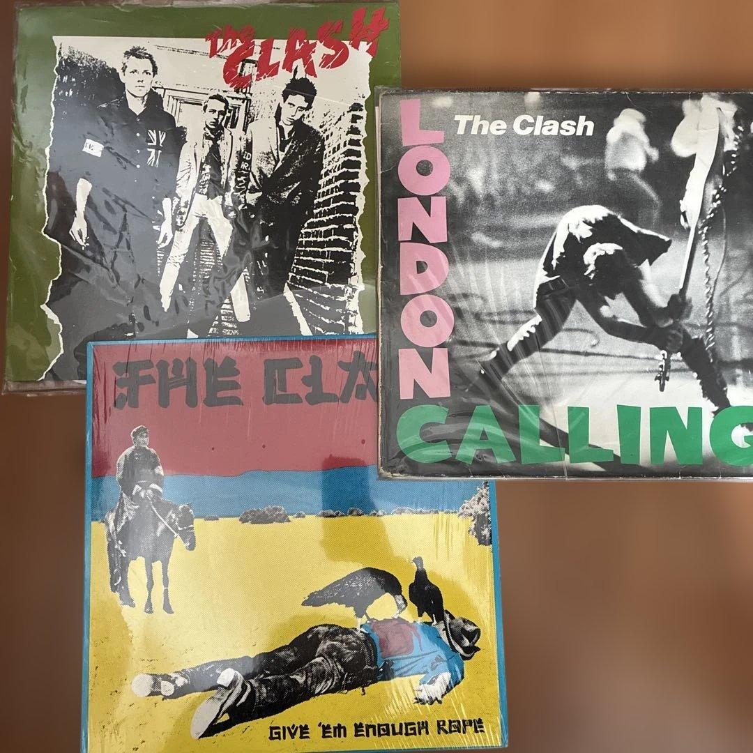 【即決】LP CLASH 3枚セット 白い暴動 ロンドンコーリング 動乱