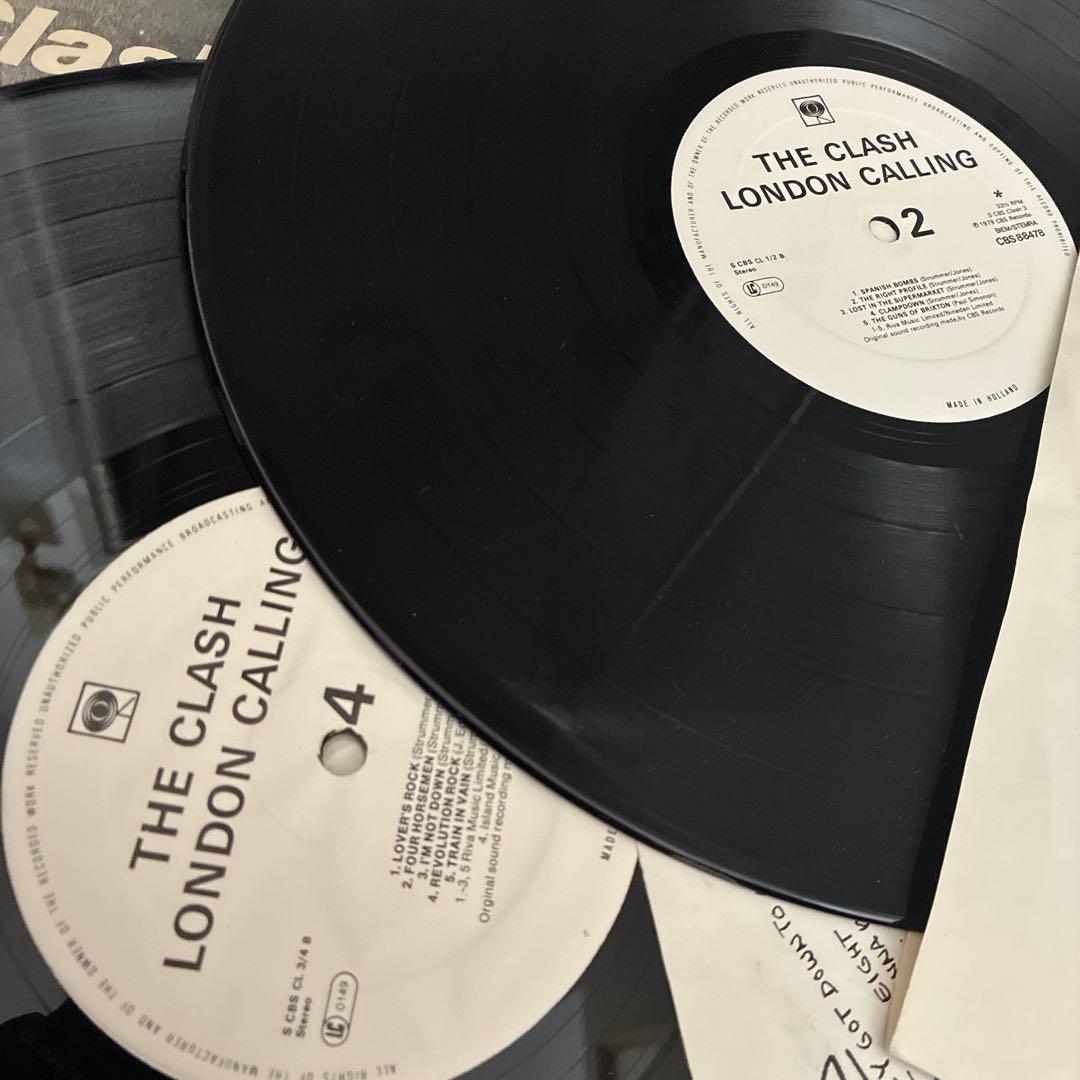 【即決】LP CLASH 3枚セット 白い暴動 ロンドンコーリング 動乱
