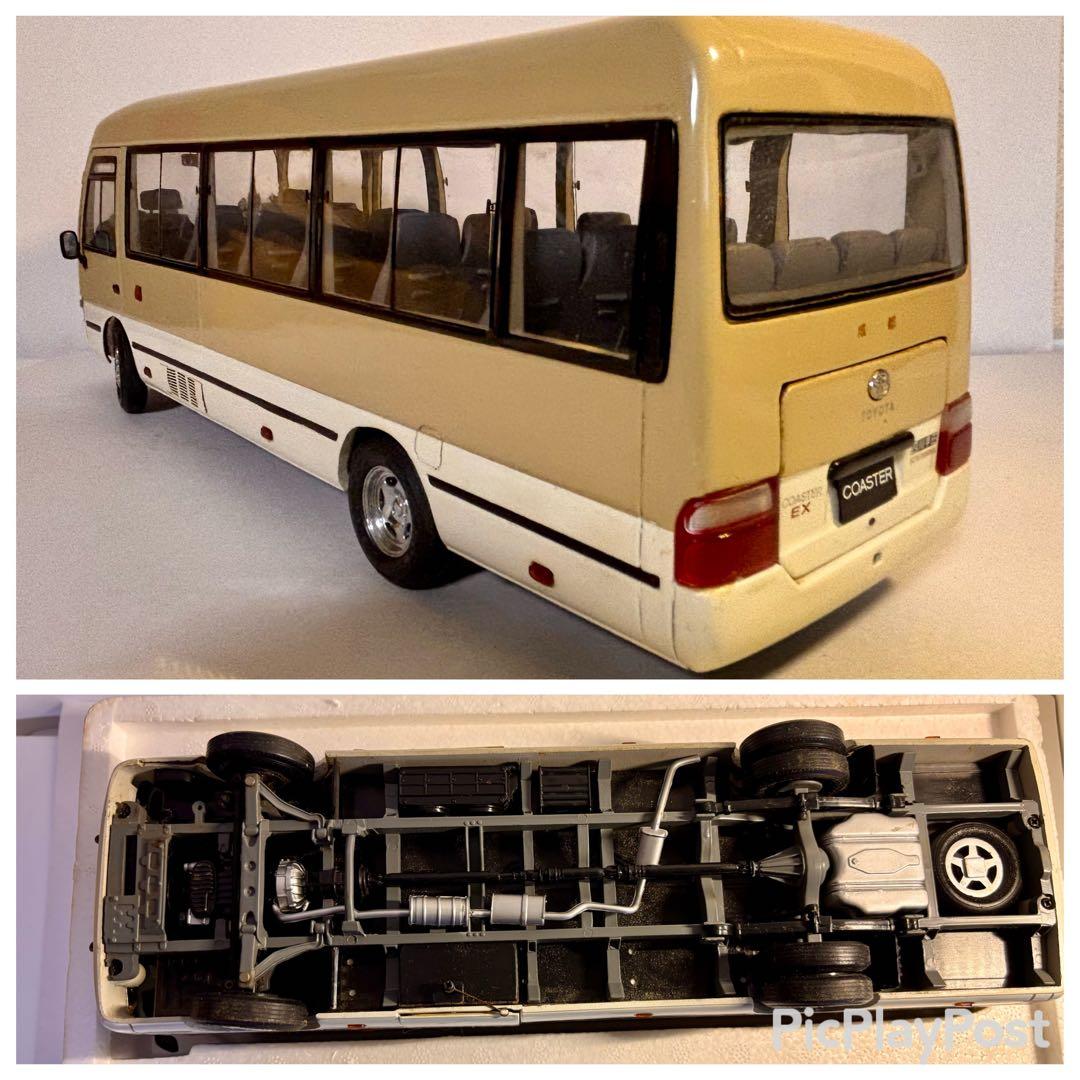 【精密1/24トヨタ コースター 中国四川一汽トヨタ特注 ダイキャス 【激レア】