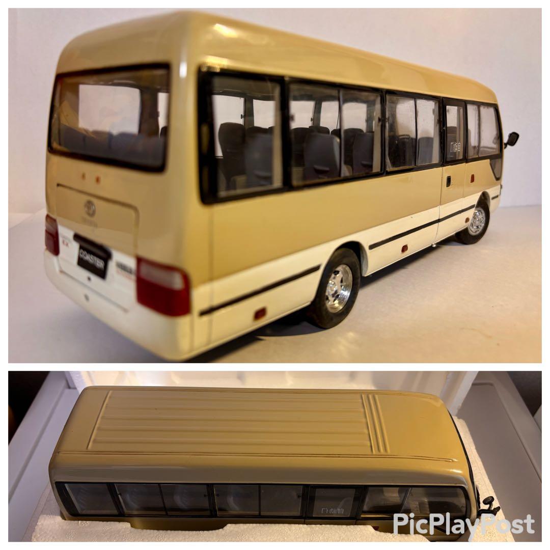 【精密1/24トヨタ コースター 中国四川一汽トヨタ特注 ダイキャス 【激レア】