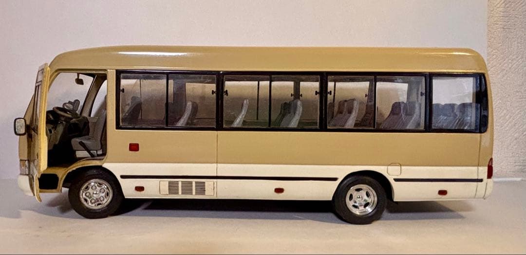 【精密1/24トヨタ コースター 中国四川一汽トヨタ特注 ダイキャス 【激レア】