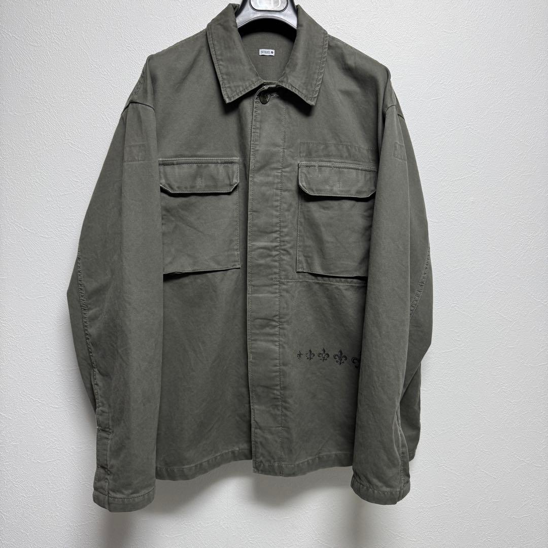 SEQUEL FATIGUE SHIRTS JACKET ミリタリー ジャケット