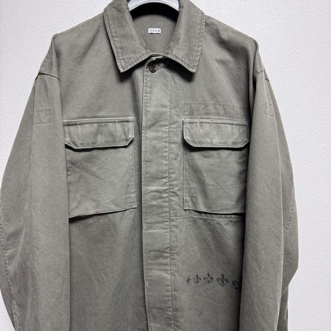 SEQUEL FATIGUE SHIRTS JACKET ミリタリー ジャケット