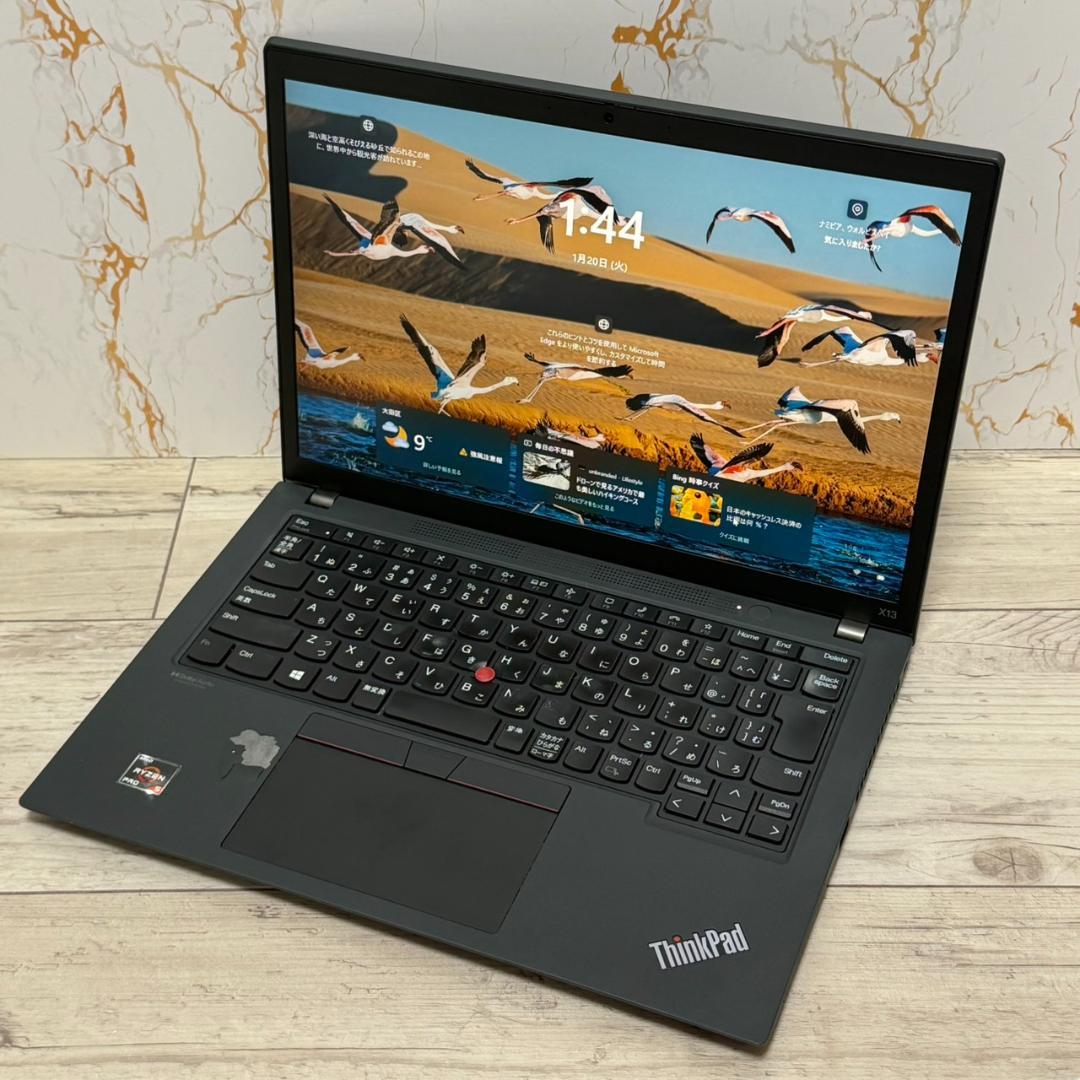 Windowsノート本体 Lenovo ThinkPad X13Gen2 Ryzen5 256GB 8GB