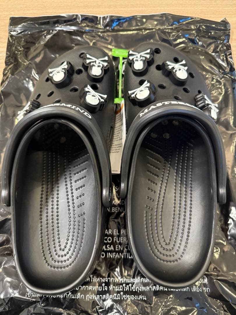 マスターマインド × クロックス 27cmClassic Clog 黒/黒