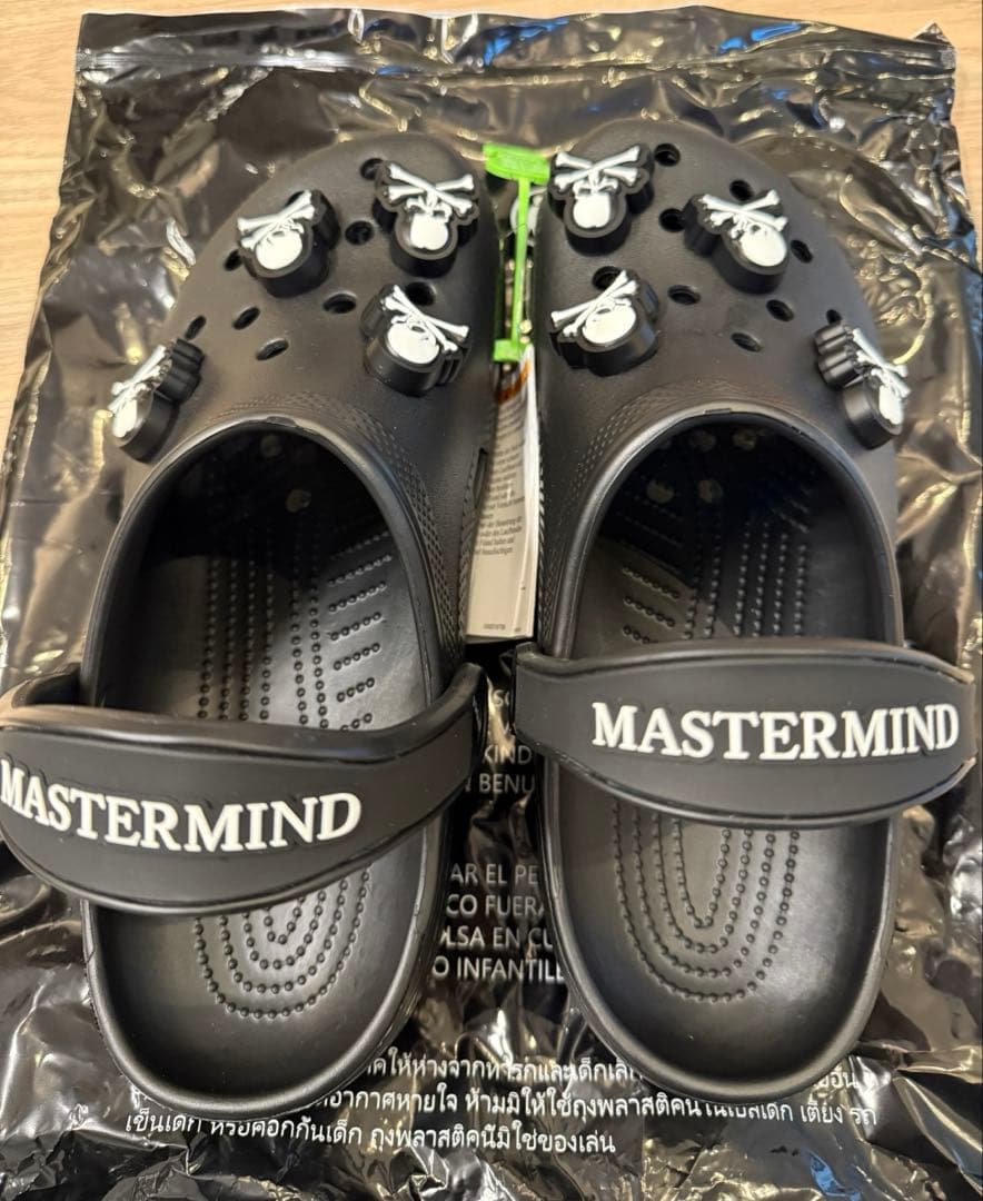 マスターマインド × クロックス 27cmClassic Clog 黒/黒