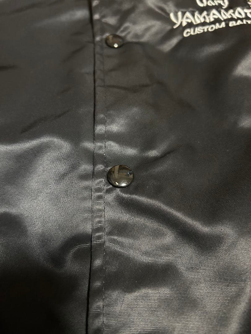 ゲーリーヤマモト 90s USA製 スタジャン 黒 M ヴィンテージ