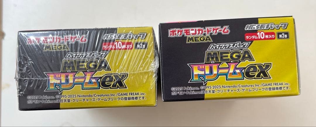 ポケモンカード　MEGAドリームex シュリンク付き