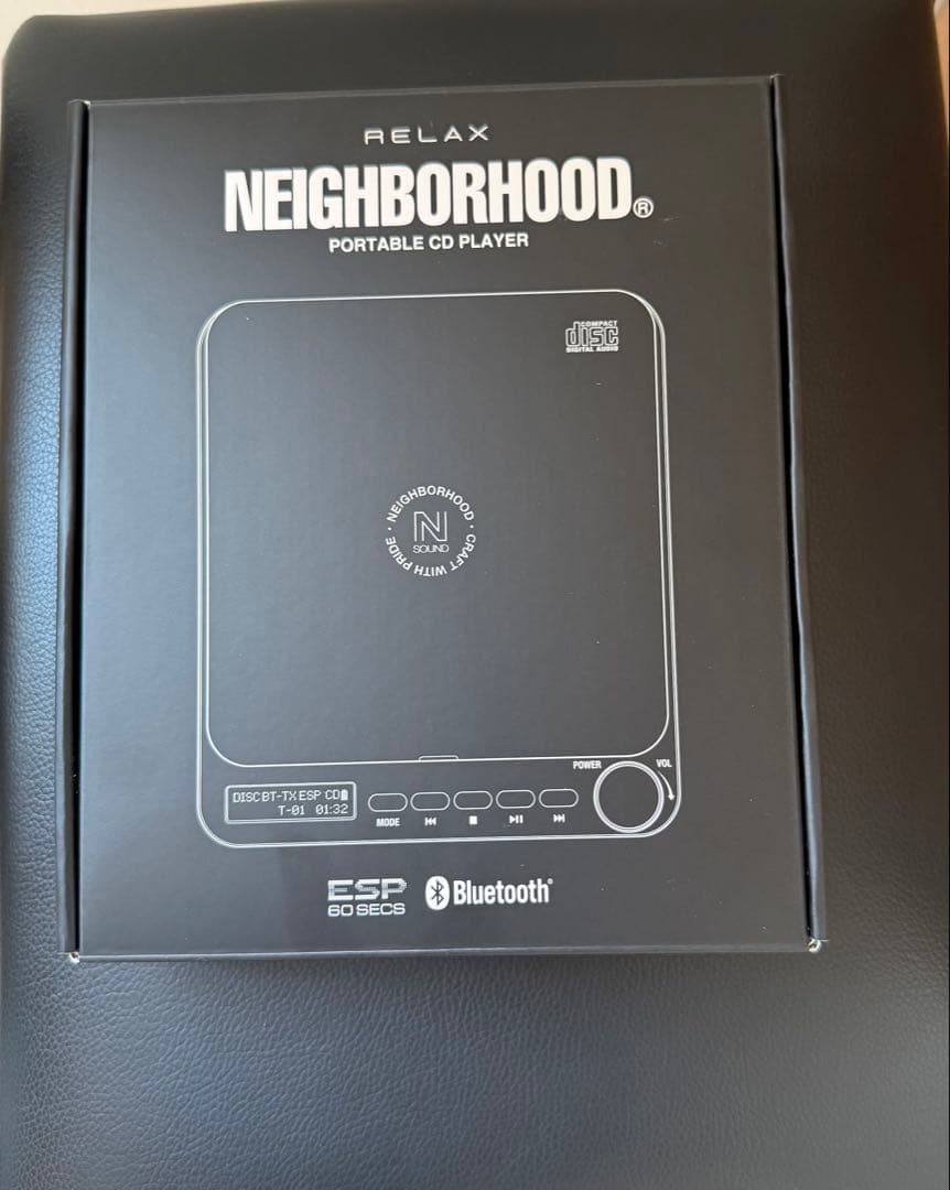 新品未使用NEIGHBORHOOD PORTABLE CD PLAYER