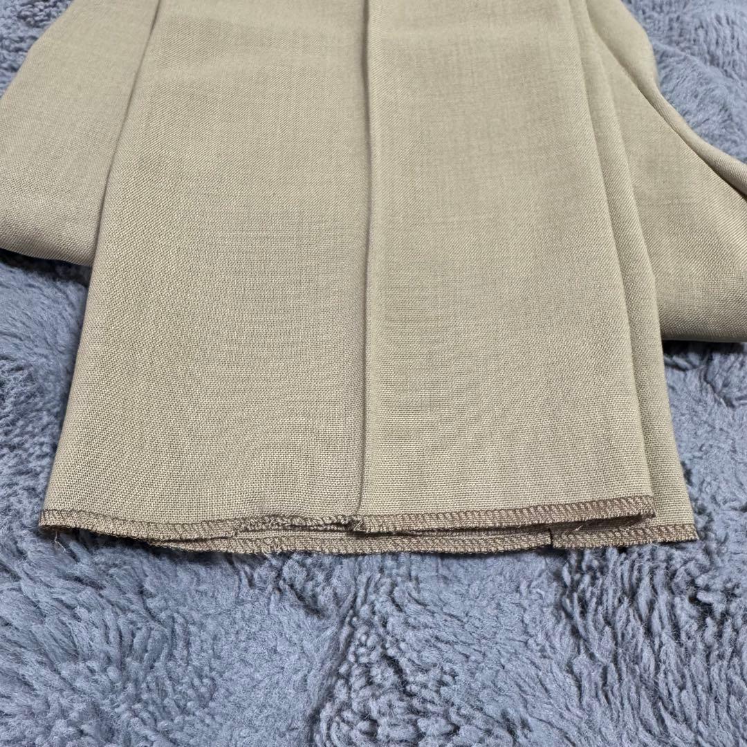 タグ付未使用 CARUSO カルーゾ スラックス パンツ ベージュ 46 未仕立