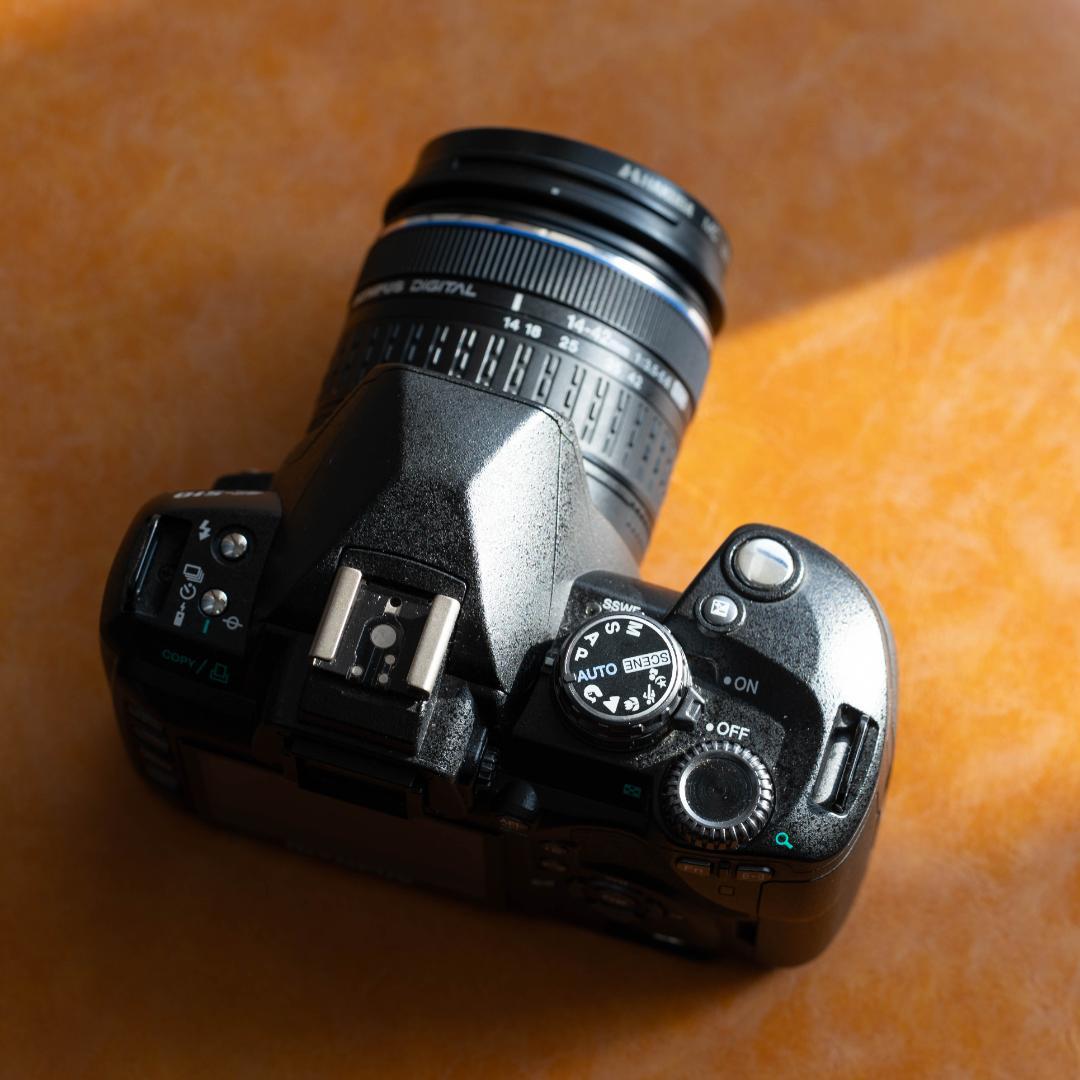 スマホ転送OK！OLYMPUS E-510 一眼レフ レンズキット