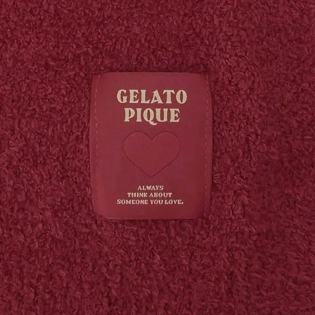 新品 ジェラートピケ ホリデー ベアジャガード マルチカバー RED 赤 レッド