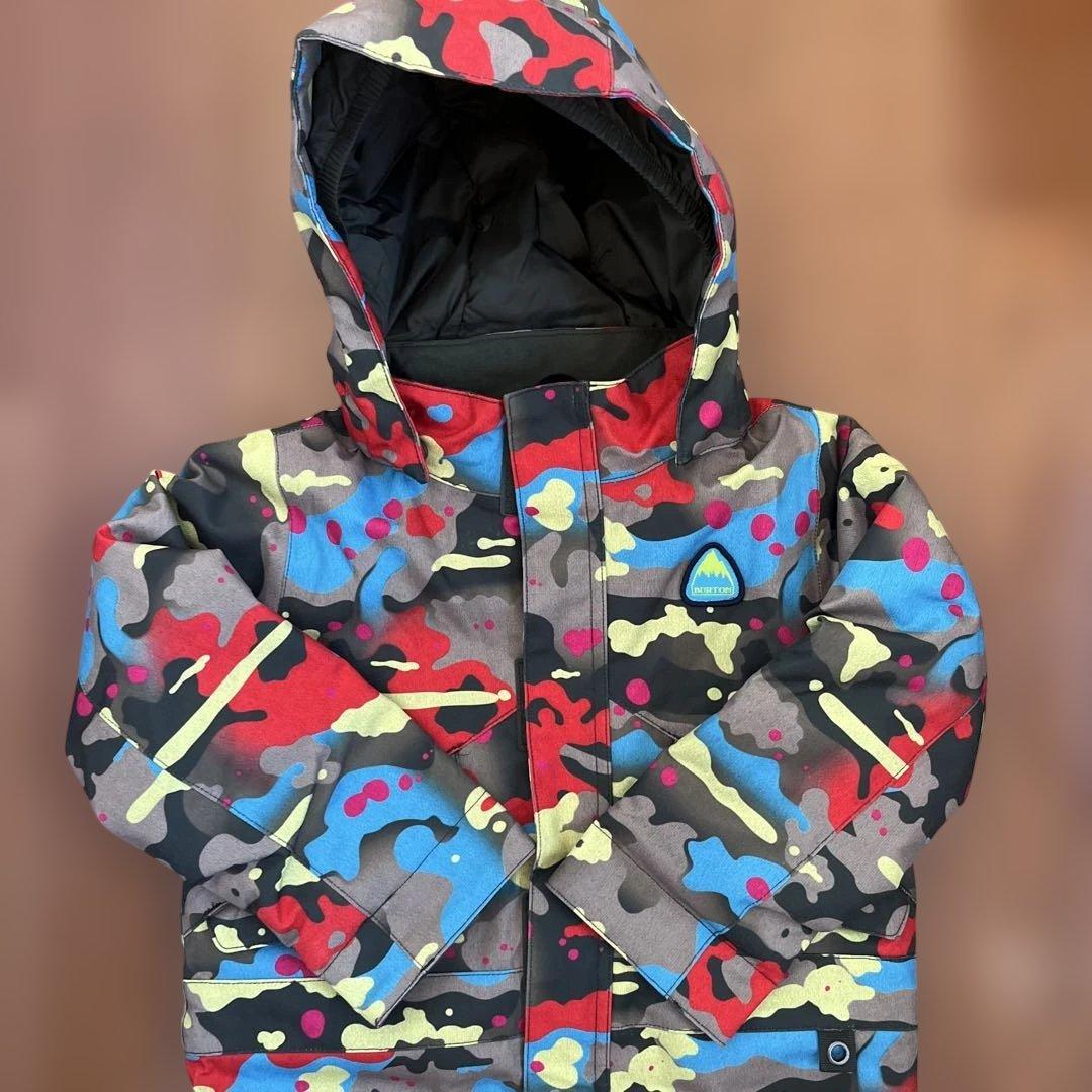 BURTON スノーボードウェア 4T(100cm)、インナー・ニット帽付