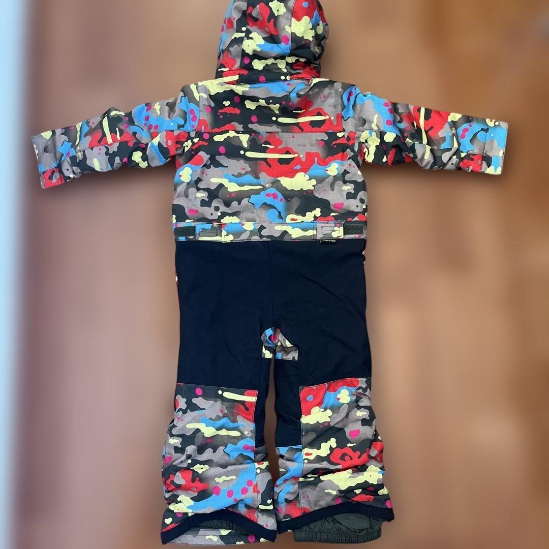 BURTON スノーボードウェア 4T(100cm)、インナー・ニット帽付