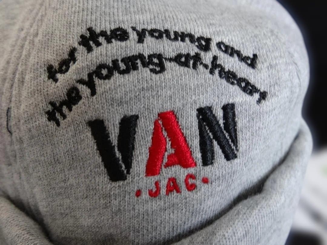 VAN JAC ヴァンヂャケット アーチロゴ刺繍 フィッシャーマンキャップ