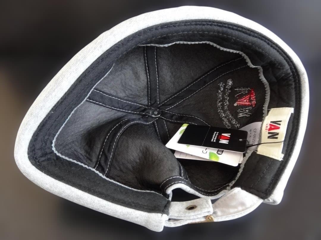 VAN JAC ヴァンヂャケット アーチロゴ刺繍 フィッシャーマンキャップ