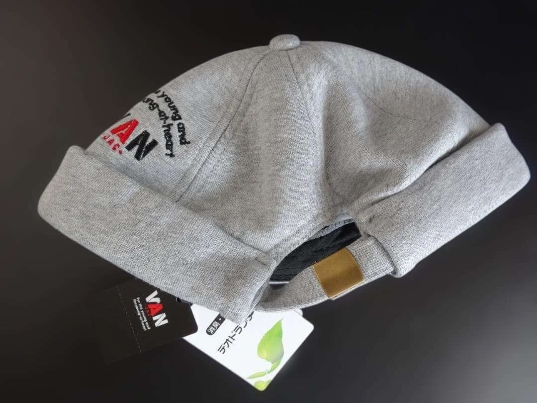 VAN JAC ヴァンヂャケット アーチロゴ刺繍 フィッシャーマンキャップ