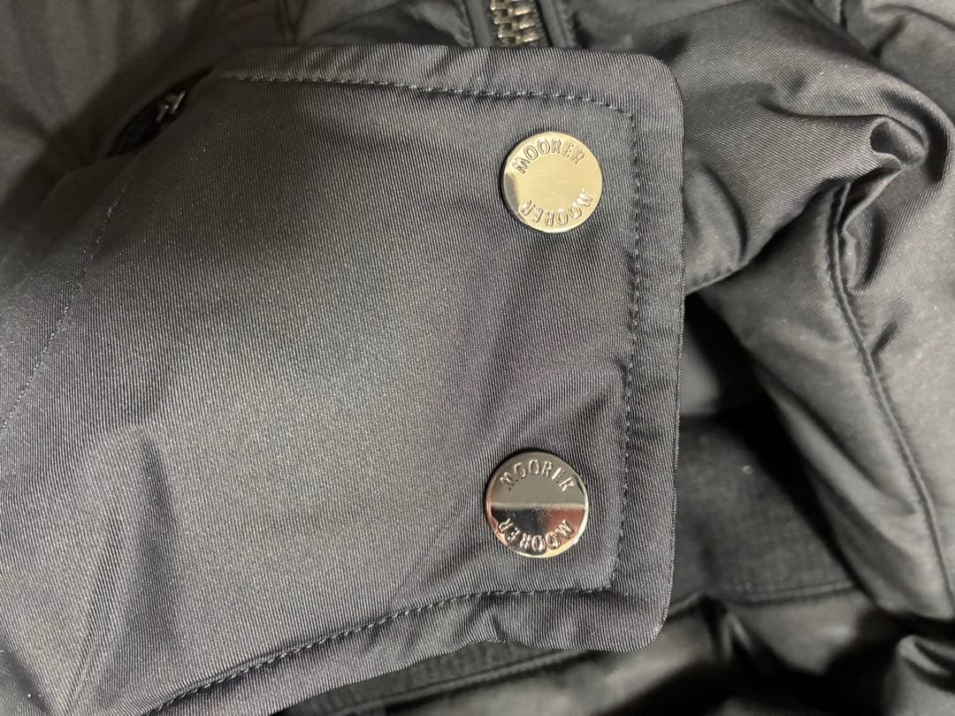 MOORER ムーレー フード付ダウンベスト 48 美品