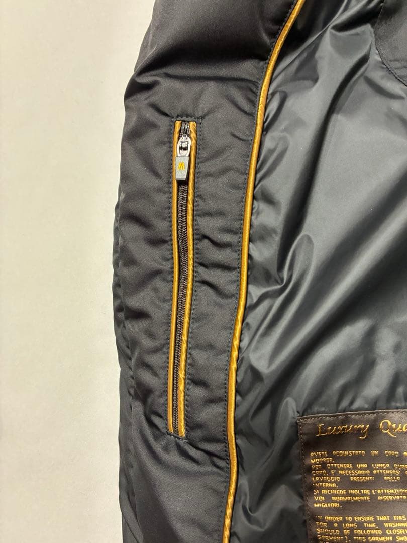 MOORER ムーレー フード付ダウンベスト 48 美品