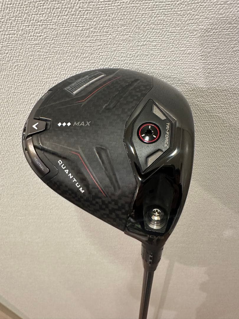 QUANTUMトリプルダイヤMAX カスタムシャフト付き
