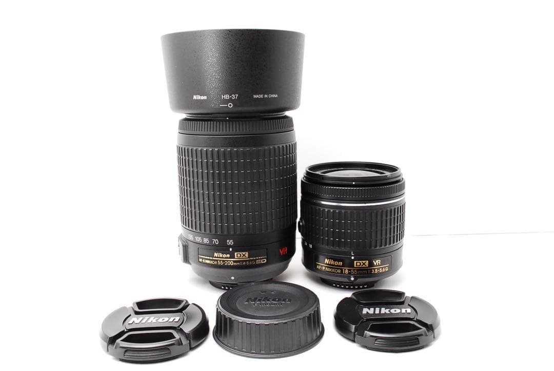 【ショット数僅少】Nikon D5600★WiFi搭載◎ダブルレンズ付