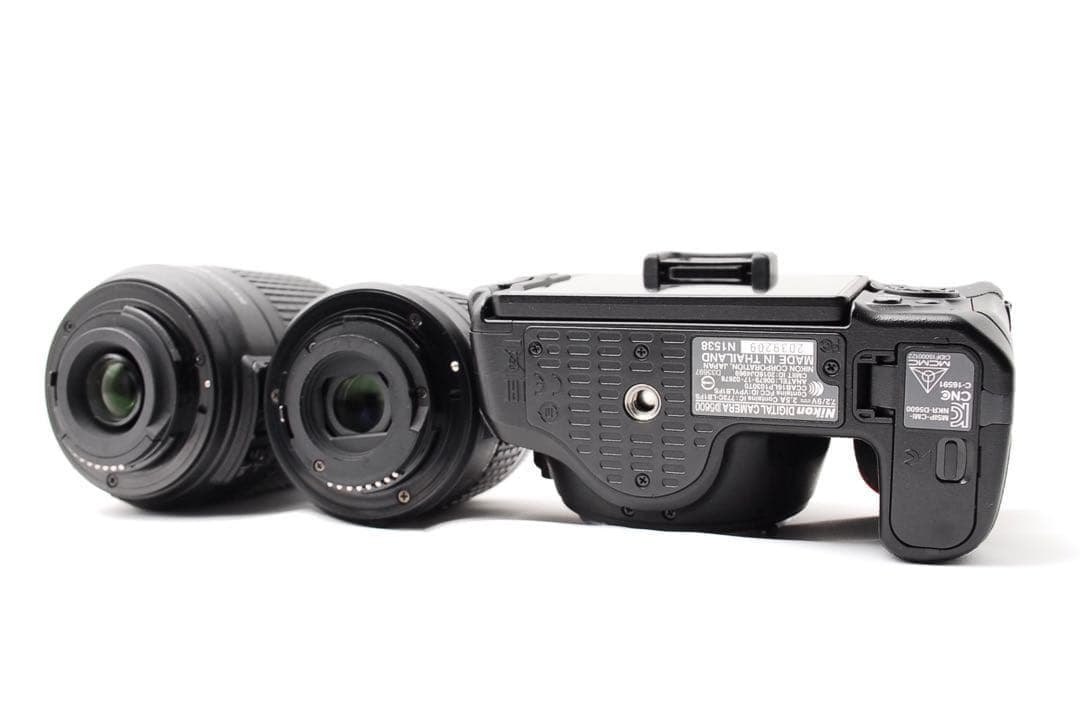 【ショット数僅少】Nikon D5600★WiFi搭載◎ダブルレンズ付