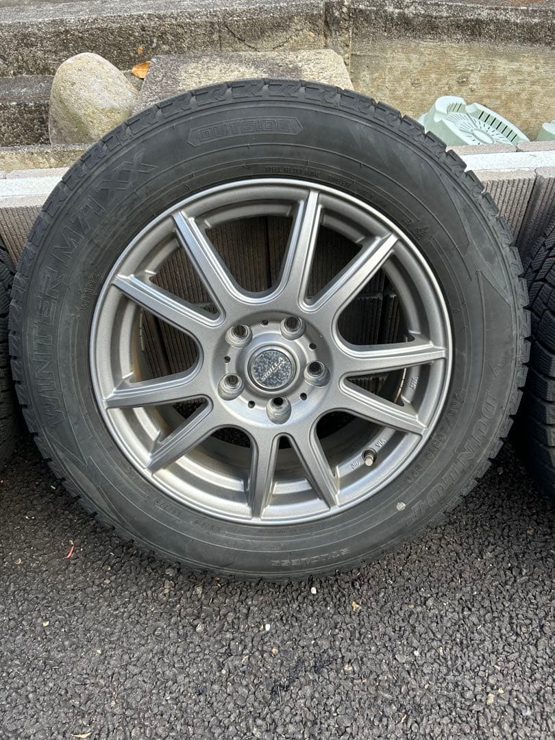 16インチ 2022年製スタッドレスタイヤ・ホイールセット　CPD114.3