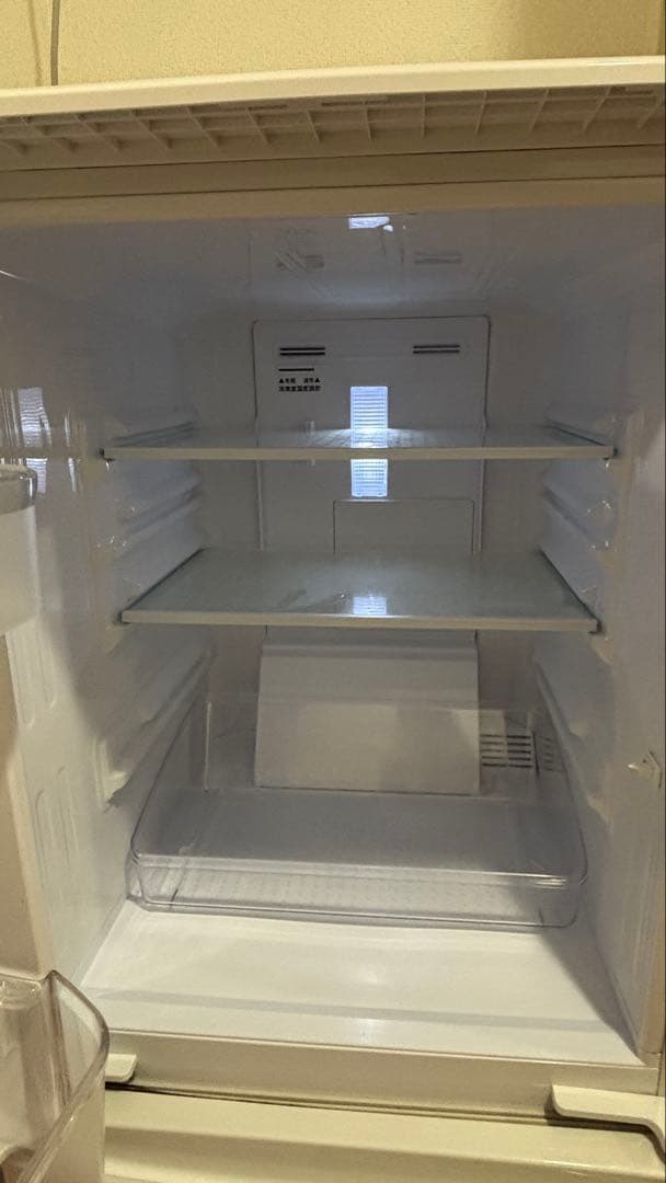 【送料込み‼️】シャープ 冷蔵庫 SJ-C14C-W 2017年製　どっちもドア