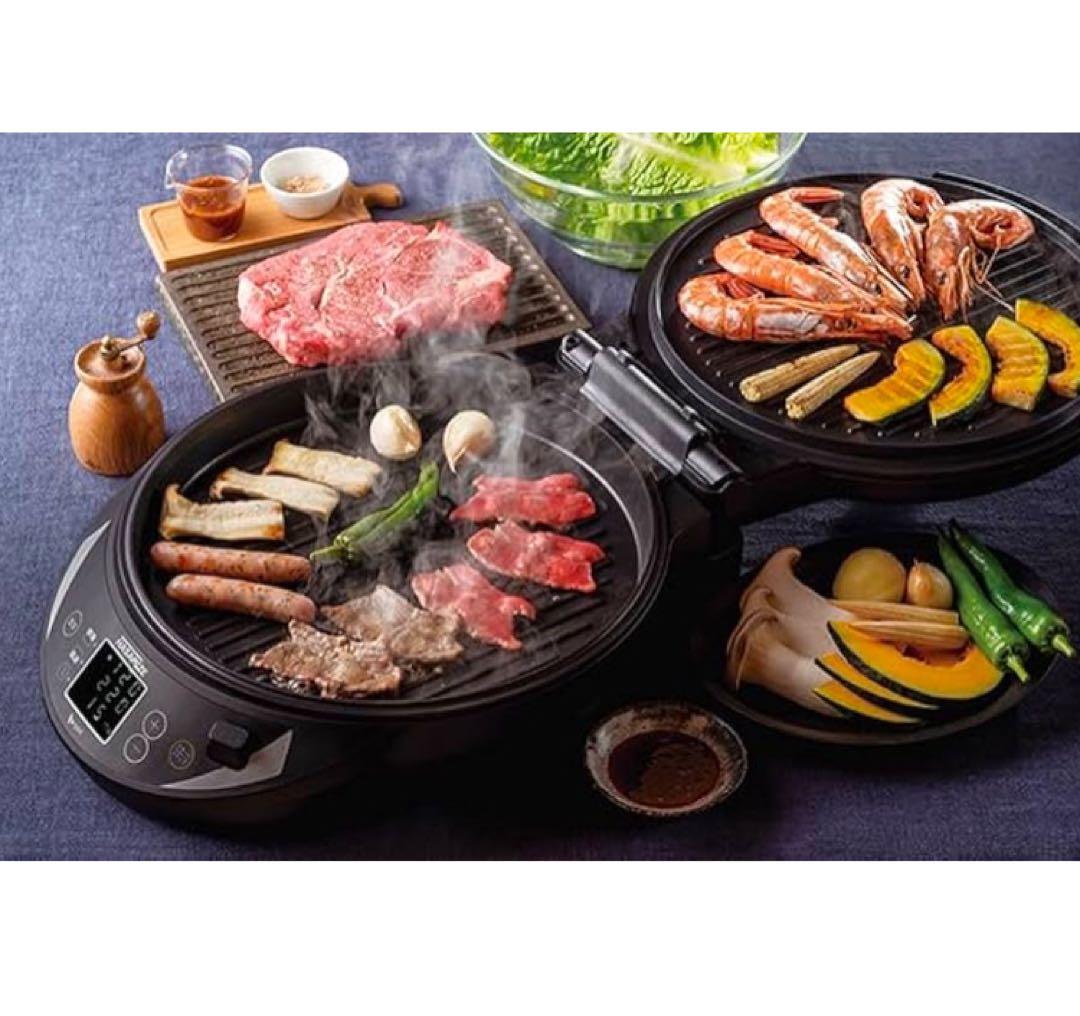 【新品】エムケー精工両面焼きホットプレート HASAMIZE TK-H315K