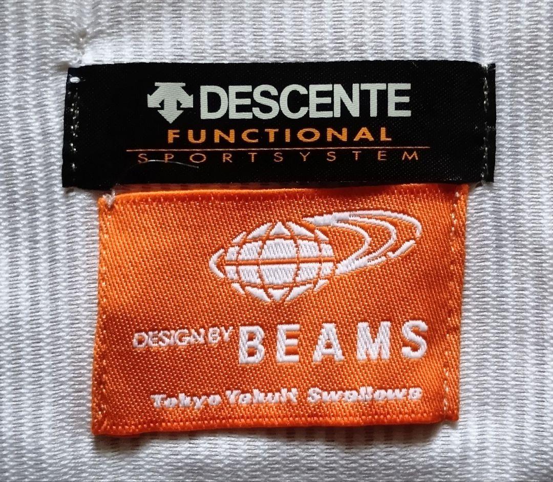 【当時物】ヤクルト　スワローズ　青木 ビームス　ユニフォーム　デサント　フリー