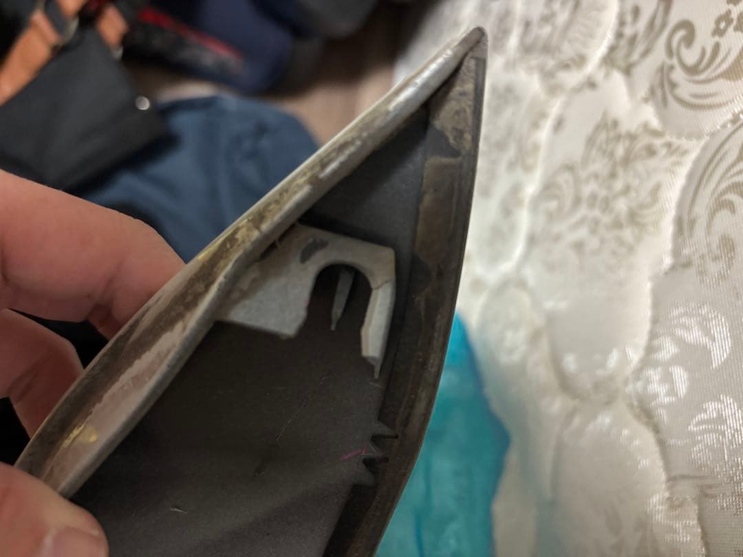 60ハリアーボンネットモールパール070