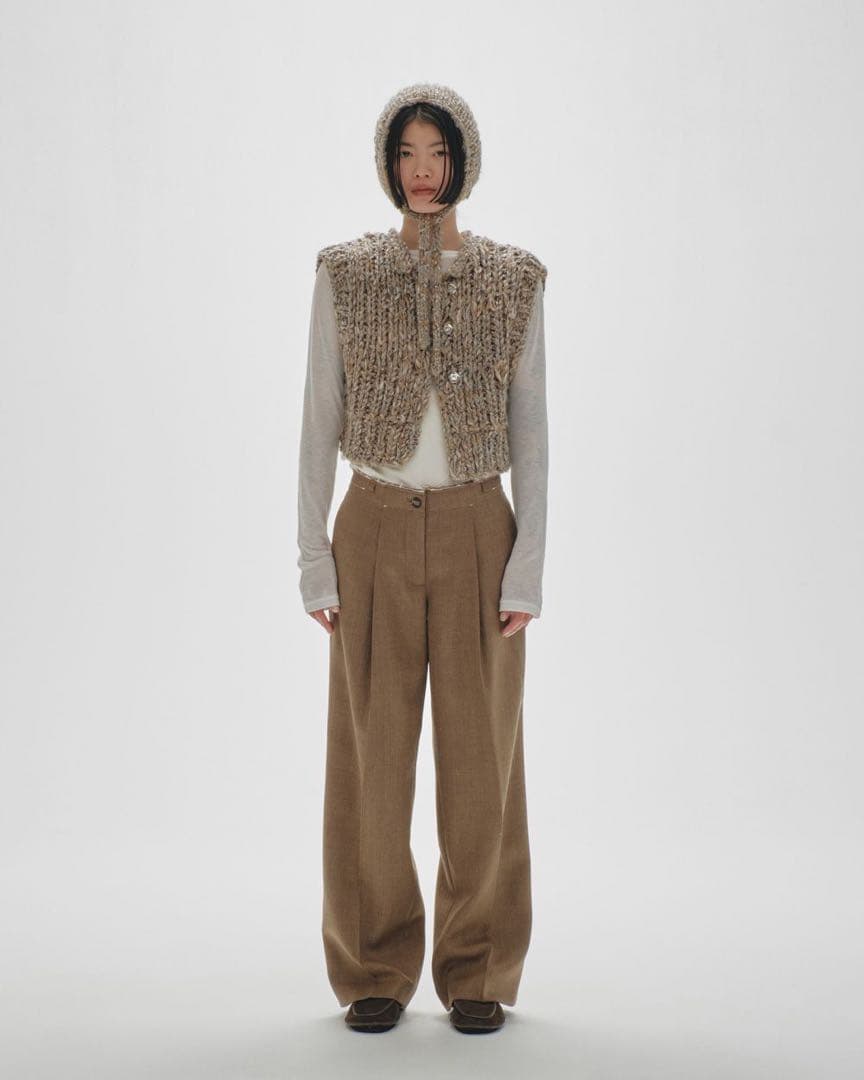 パンツ Todayful Lowwaist Wool Trousers