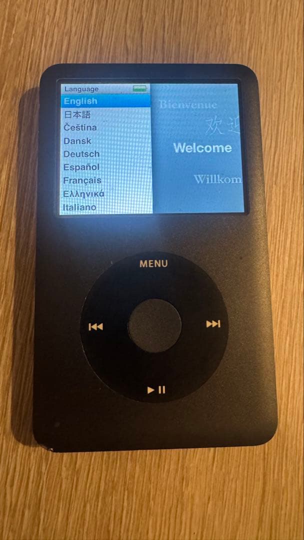 Apple iPod Classic 120GB A1238 ブラック