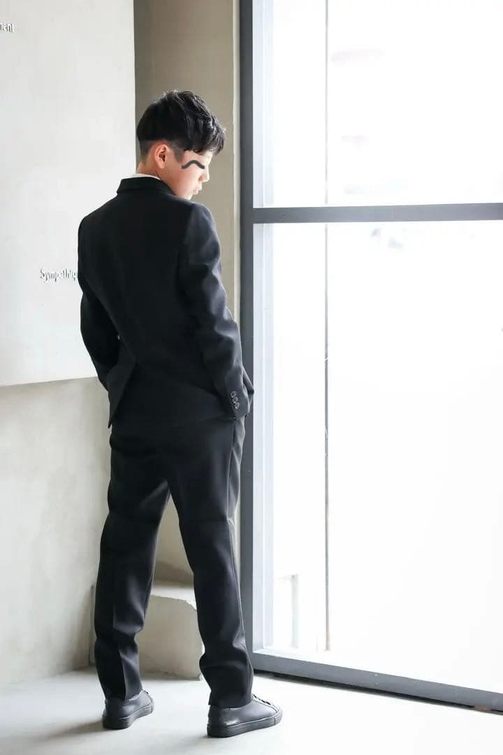 BEAMS DESIGN waltz 黒フォーマルスーツセット　150