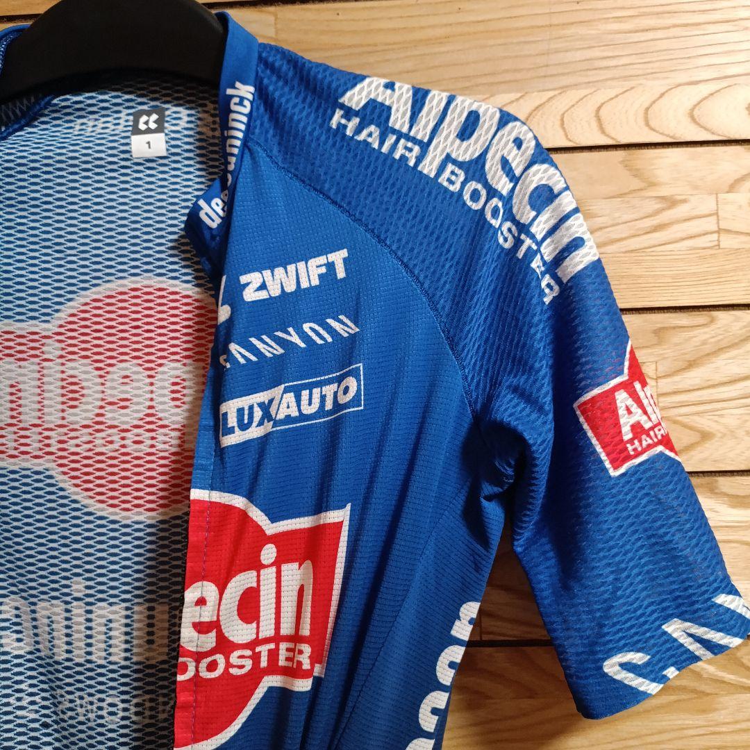 支給品 Alpecin Deceuninck ロードスーツ・サイクルキャップ