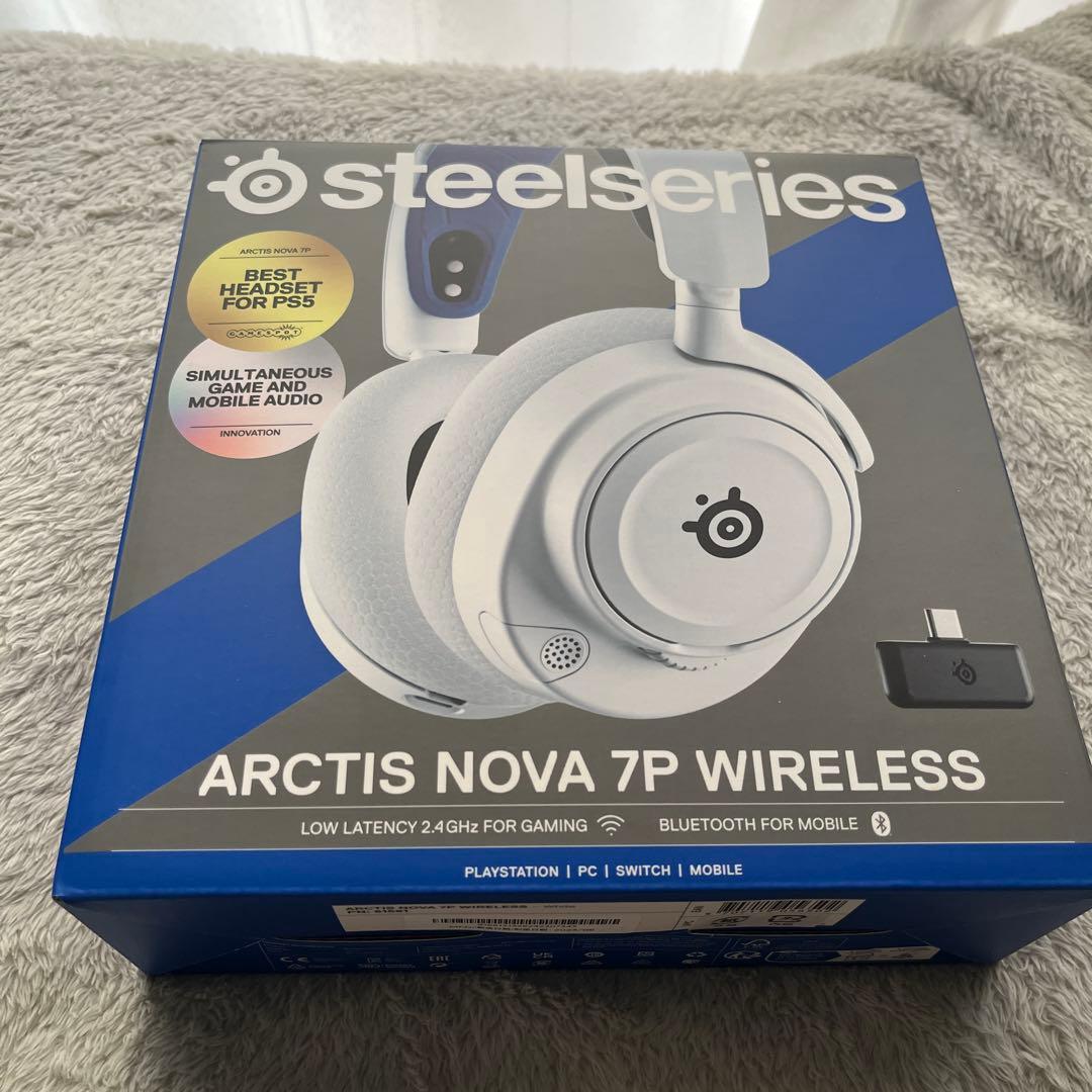 SteelSeries Arctis Nova 7P ワイヤレスヘッドセット